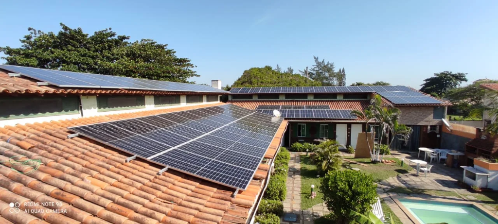 Sistema residencial múltiplos telhados